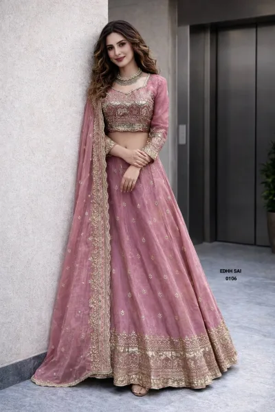 Designer Party Wear Look Lehenga Choli Set with Dupatta Collection